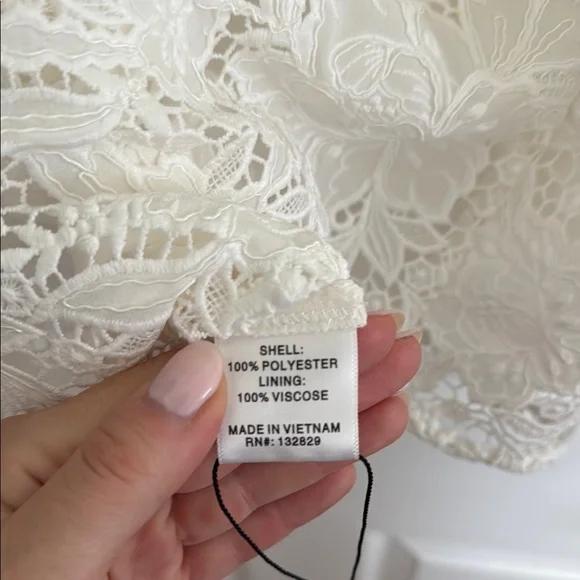 Tularose Kate mini dress in white - Picture 6 of 8